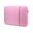 Housse Pochette Velour Tissu L05 pour Huawei Honor MagicBook 14 Rose