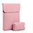 Housse Pochette Velour Tissu pour Apple MacBook Air 13.3 pouces (2018) Rose