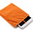 Housse Pochette Velour Tissu pour Huawei MatePad Pro 5G 10.8 Orange Petit
