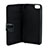 Housse Portefeuille Cuir Crocodile pour Apple iPhone 5S Noir Petit