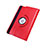 Housse Portefeuille Cuir Rotatif pour Apple iPad Mini 2 Rouge Petit