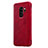 Housse Portefeuille Livre Cuir L01 pour Samsung Galaxy S9 Plus Rouge Petit