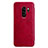 Housse Portefeuille Livre Cuir L01 pour Samsung Galaxy S9 Plus Rouge Petit