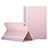 Housse Portefeuille Livre Cuir L03 pour Apple iPad Mini 2 Rose