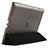 Housse Portefeuille Livre Cuir pour Apple iPad 4 Noir Petit