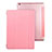 Housse Portefeuille Livre Cuir pour Apple iPad Air Rose