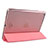 Housse Portefeuille Livre Cuir pour Apple iPad Air Rose Petit