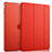 Housse Portefeuille Livre Cuir pour Apple iPad Mini 3 Rouge