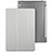 Housse Portefeuille Livre Cuir pour Apple iPad Pro 10.5 Gris Petit