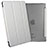 Housse Portefeuille Livre Cuir pour Apple iPad Pro 10.5 Gris Petit