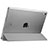 Housse Portefeuille Livre Cuir pour Apple iPad Pro 10.5 Gris Petit