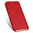 Housse Portefeuille Livre Cuir pour Apple iPhone 7 Rouge Petit