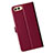 Housse Portefeuille Livre Cuir pour Huawei Honor V10 Rouge Petit