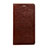 Housse Portefeuille Livre Cuir pour Huawei Honor X5 Marron Petit