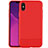 Housse Silicone Gel Serge pour Apple iPhone X Rouge