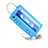 Housse Silicone Souple Cassette pour Apple iPhone 4S Bleu Ciel