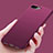 Housse Silicone Souple Couleur Unie TPU pour Apple iPhone 8 Plus Violet Petit