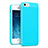 Housse Silicone TPU Souple Couleur Unie pour Apple iPhone 5 Bleu Ciel