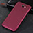 Housse Silicone TPU Souple Couleur Unie pour Samsung Galaxy On7 (2016) G6100 Rouge Petit