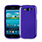 Housse Silicone TPU Souple Couleur Unie pour Samsung Galaxy S3 4G i9305 Violet