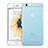 Housse Ultra Fine Mat Rigide Transparente pour Apple iPhone 6 Bleu Ciel