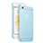 Housse Ultra Fine Mat Rigide Transparente pour Apple iPhone 6 Bleu Ciel Petit