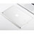 Housse Ultra Fine Silicone Souple Transparente pour Apple iPad Air Blanc Petit