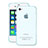 Housse Ultra Fine Silicone Souple Transparente pour Apple iPhone 4 Bleu Ciel