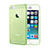 Housse Ultra Fine Silicone Souple Transparente pour Apple iPhone 5 Vert