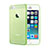 Housse Ultra Fine Silicone Souple Transparente pour Apple iPhone 5S Vert