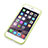 Housse Ultra Fine Silicone Souple Transparente pour Apple iPhone 6 Plus Vert Petit