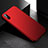 Housse Ultra Fine TPU Souple S05 pour Apple iPhone X Rouge Petit