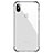 Housse Ultra Fine TPU Souple Transparente C15 pour Apple iPhone X Noir Petit