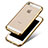 Housse Ultra Fine TPU Souple Transparente H01 pour Apple iPhone 5 Or