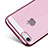 Housse Ultra Fine TPU Souple Transparente H01 pour Apple iPhone SE Rose Petit