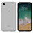 Housse Ultra Fine TPU Souple Transparente pour Apple iPhone XR Gris