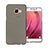 Housse Ultra Fine TPU Souple Transparente pour Samsung Galaxy C7 SM-C7000 Gris