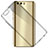 Housse Ultra Fine TPU Souple Transparente T03 pour Huawei Honor 9 Premium Gris Petit