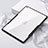 Housse Ultra Fine TPU Souple Transparente T04 pour Apple iPad 10.2 (2019) Noir