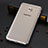 Housse Ultra Fine TPU Souple Transparente T06 pour Samsung Galaxy C5 Pro C5010 Gris Petit