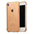Housse Ultra Fine TPU Souple Transparente T07 pour Apple iPhone 7 Or
