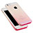 Housse Ultra Fine Transparente Souple Degrade pour Apple iPhone 5 Rose Petit