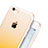 Housse Ultra Fine Transparente Souple Degrade pour Apple iPhone 6 Jaune Petit