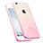 Housse Ultra Fine Transparente Souple Degrade pour Apple iPhone 6 Plus Rose Petit