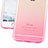 Housse Ultra Fine Transparente Souple Degrade pour Apple iPhone 6 Rose Petit