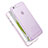 Housse Ultra Slim Mat Silicone Souple Transparente pour Apple iPhone 6S Plus Violet