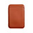 Luxe Cuir Portefeuille avec Mag-Safe Magnetic Magnetique pour Apple iPhone 12 Marron