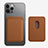 Luxe Cuir Portefeuille avec Mag-Safe Magnetic Magnetique pour Apple iPhone 12 Petit