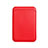 Luxe Cuir Portefeuille avec Mag-Safe Magnetic Magnetique pour Apple iPhone 12 Pro Max Rouge