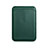 Luxe Cuir Portefeuille avec Mag-Safe Magnetic Magnetique pour Apple iPhone 12 Pro Max Vert